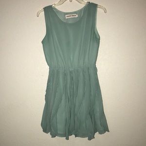 Teal dress